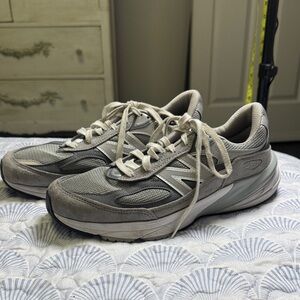 New Balance 990v6 Gray Suede Running Sneakers Women’s 11 Made in USA